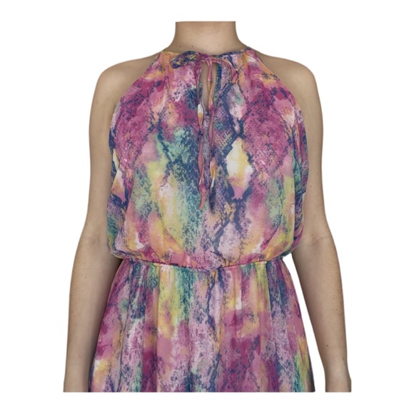 colorful print maxi dress from boutique in the South - Picture 5 of 8